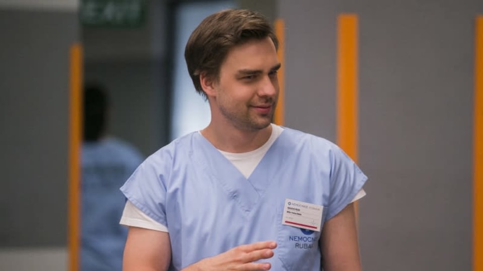 Ondřej Rychlý jako doktor Prokop Hlinka z Modrého kódu